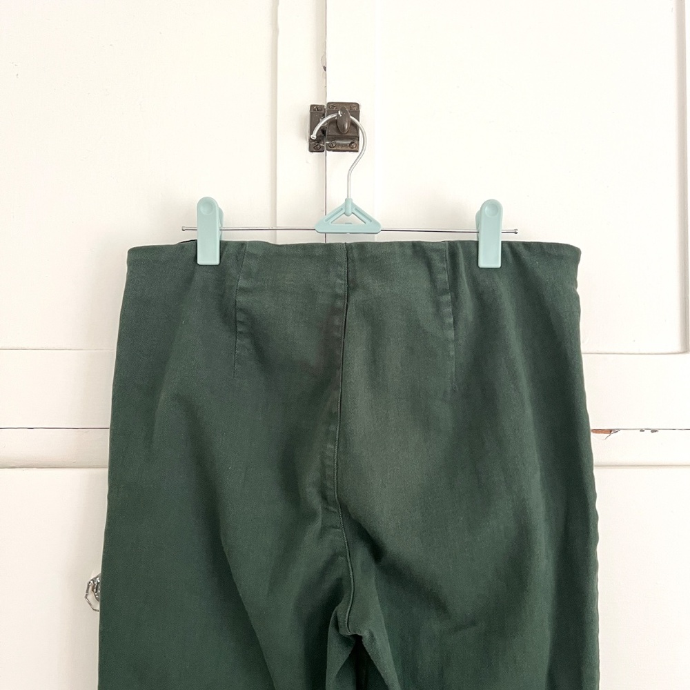 Frank & Eileen Derry Illusion Pull-On Jeans Green Size 31 - Picture 6 of 8